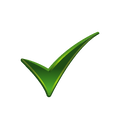 Green tick